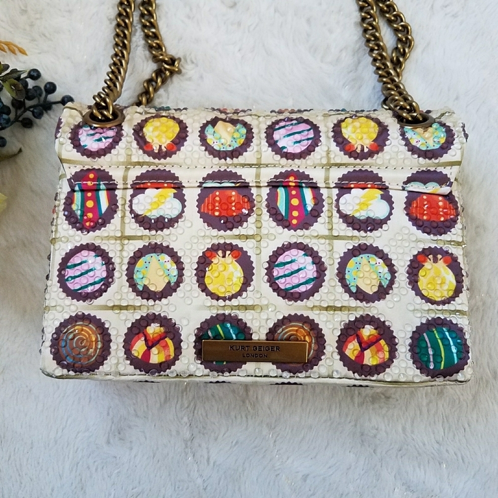 Kurt Geiger London Kensington x Wonka Limited Edition Mini Print Crossbody Bag - Picture 5 of 12